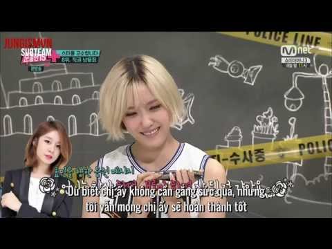 [Vietsub][Jungismvn] 140709 Hyomin called Jiyeon @ Moon Heejun Pure