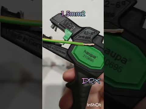 Haupa Automatic Insulation Stripper Press