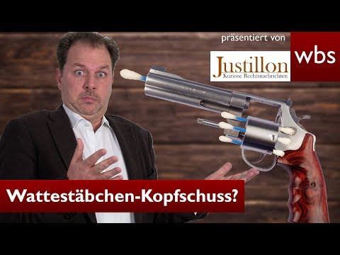 Wattestäbchen-Kopfschuss durch Russisch Roulette - Verurteilt! | Rechtsanwalt Christian Solmecke