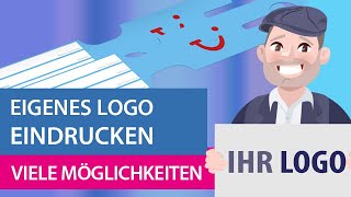Kofferanhänger: Eigenes Logo eindrucken