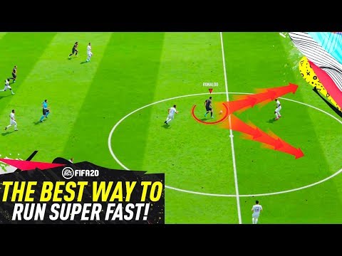 FIFA 20 THE BEST WAY TO SPEED BOOST & RUN SUPER FAST! PACE BOOST TUTORIAL