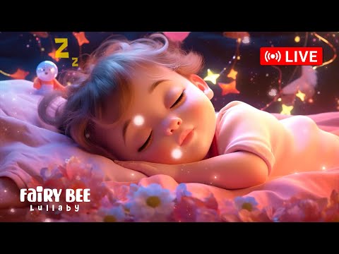 🔴 LIVE : Fall Asleep in 2 Minutes - Relaxing Lullabies for Babies to Go to Sleep - Bedtime Lullaby