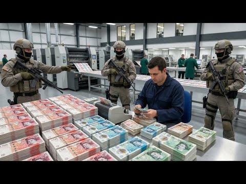 Inside the Pound Printing Factory: How Britain’s Currency Is Manufactured (Full Process)