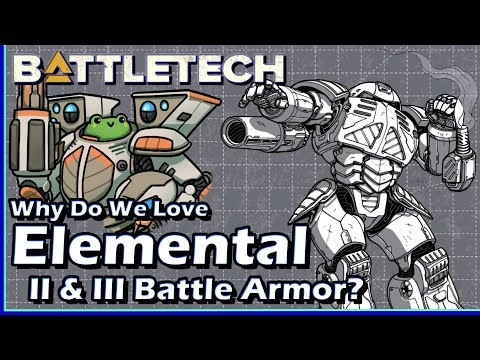BattleTech: Upgrades to the Elemental Battle Armor