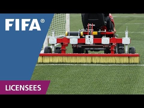 How to maintain a FIFA certified football turf pitch