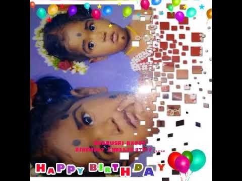 Dhanusri happy birthday Chellakuttiy....