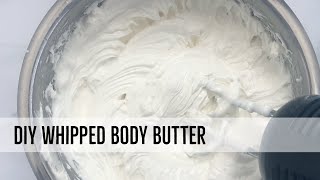 DIY Whipped Body Butter