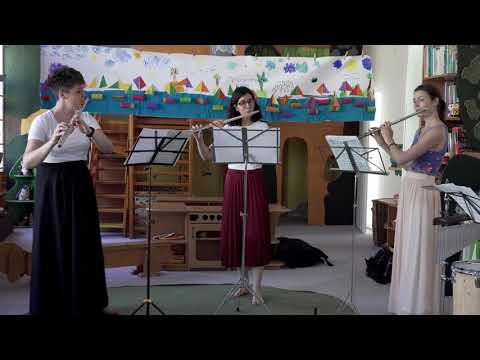 Edvard SCHIFFAUER: TŘÍFLÉTNOVÉ PELEMELE PRO KRÁLÍKA FIALU pro tři flétny a bicí nástroje