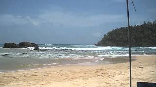 preview picture of video 'Mirissa Beach Sri Lanka south coast'