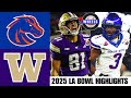 Boise State Vs Washington Highlights LA Bowl 2025 College Football Highlights