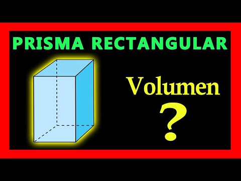 ✅👉 Volumen de un Prisma Cuadrangular  ✅ Prisma Cuadrangular