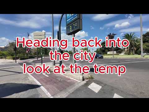 Walking tour Valencia beach & Harbour Last video !!!