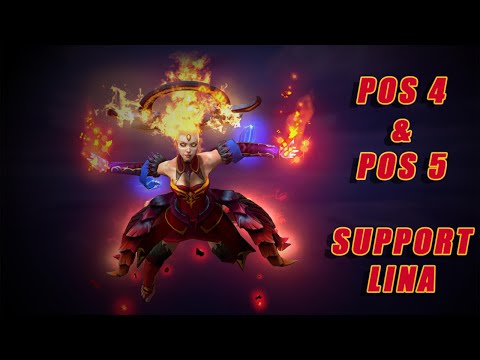 Lina The Goddess Of Fire And Support! - Dota 2