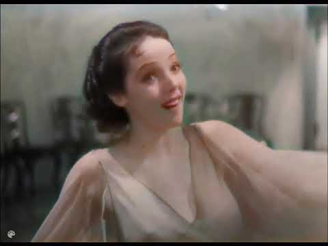 Jessie Matthews - Dancing On The Ceiling - Colourised