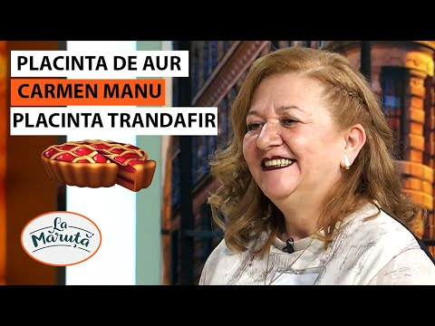 PLACINTA DE AUR: Carmen Manu, placinta trandafir!