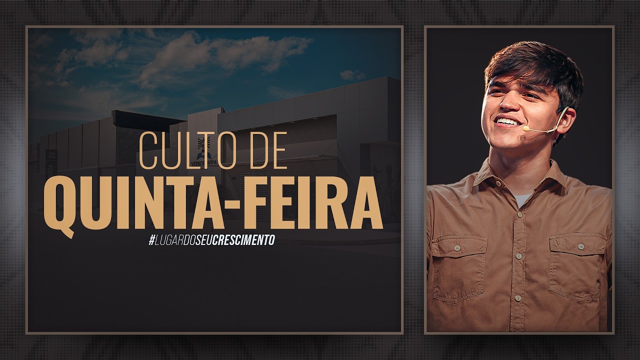 MARCOS 11 | CULTO DE QUINTA | GUSTAVO CLAUDINO