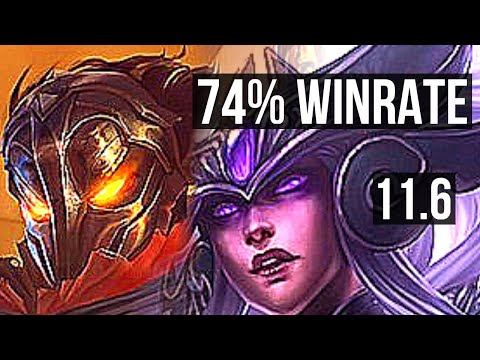 VIKTOR vs SYNDRA (MID) | 74% winrate, 4/1/6 | BR Diamond | v11.6