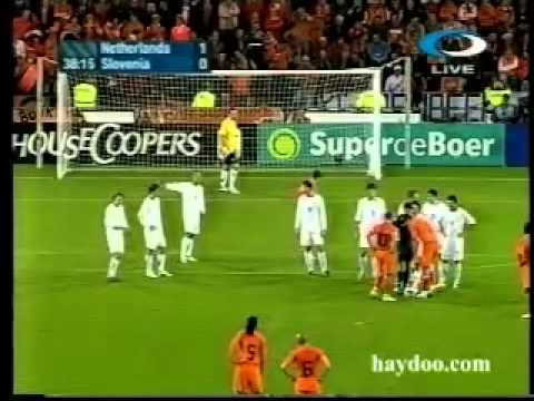 The Netherlands - Slovenia 2 / 0 (Euro 2008 Qualifier: Oct  / 17 / 2007)