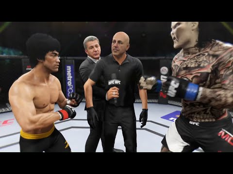 Bruce Lee vs. Blood Moon - EA Sports UFC 2 - Dragon Fights 🔥🐲