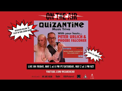 WE ARE HEAR "ON THE AIR" - QUIZANTINE MUSIC TRIVIA!