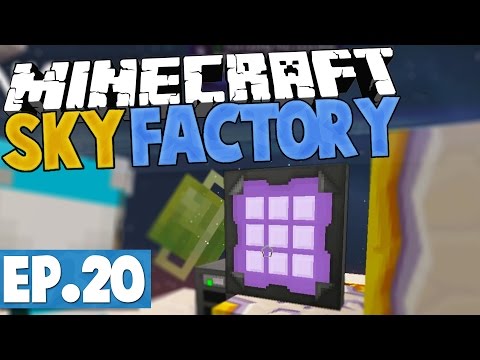 Minecraft Sky Factory 2.5 - AN ACTUAL ME SYSTEM! #20 [Modded Skyblock]