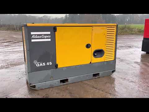 Atlas Copco QAS 45 Generator 45KVA - Year: 2007