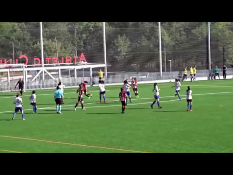 Polémico primer gol del Athletic B-Añorga Copa 17