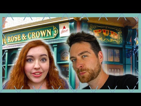 British React to Epcot's Rose and Crown | Walt Disney World Vlog 2019 Video