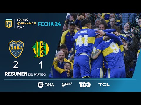 #TorneoBinance | Fecha 24 | resumen de Boca - Aldosivi