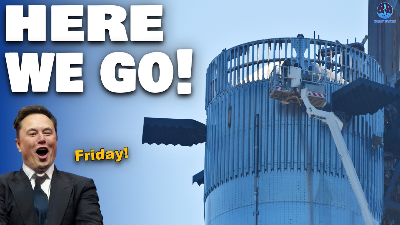 Starship Flight 8 Is Ready to Launch! The Countdown Begins...