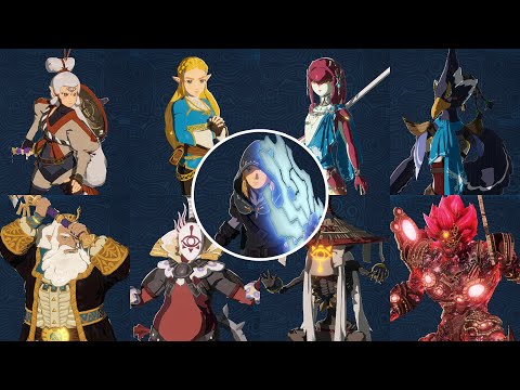 Every Characters Comment When They Team Up With Link - Hyrule Warriors Age of Calamity