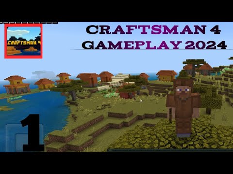 crap Man 4 gameplay 2024🧍‍♂️😆😆 craftsman 4 100 days #1