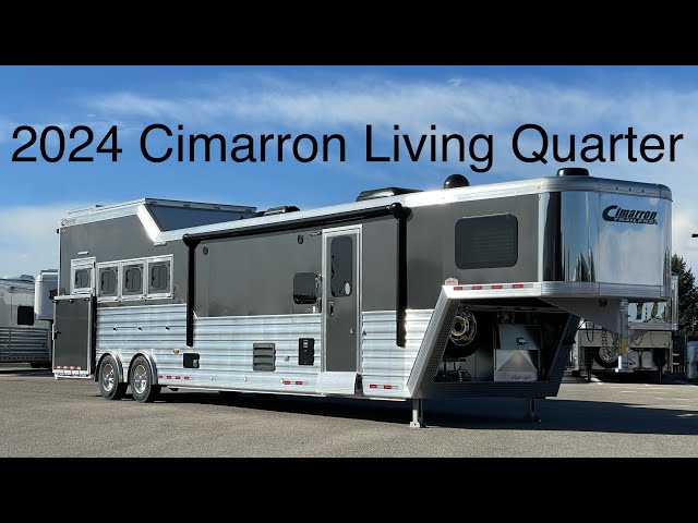 Preview image of 2024 Cimarron Norstar 4 Horse Living Quarters With Air Ride youtube video