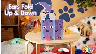 Crayola Folding Dog Card Craft || Crayola CIY