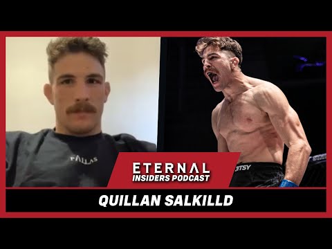 'I'll take anyone at any time.' - Quillan Salkilld returns at Eternal 80 for first title defence.