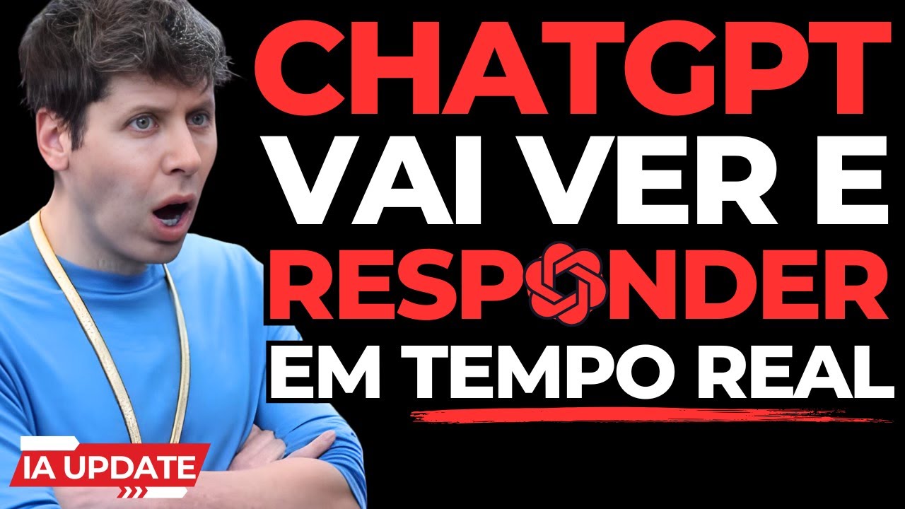 ChatGPT com Visão em Tempo Real Está Chegando! Meta, OpenAi, Anthropic e Muito Mais!