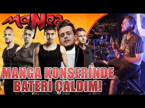 MANGA KONSERİNDE BATERİ ÇALDIM! #HayaliminPeşinden Video