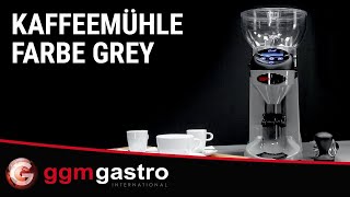 Moulin à café - 1 kg - 77 dB - avec dosage automatique - Gris