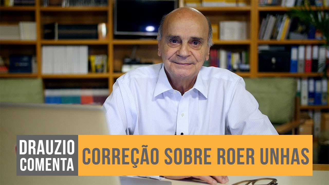 Correção sobre roer unhas