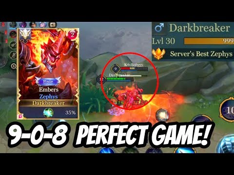 ZEPHYS PERFECT GAMEPLAY (0 Deaths) | AoV | 傳說對決 | RoV | Liên Quân Mobile |