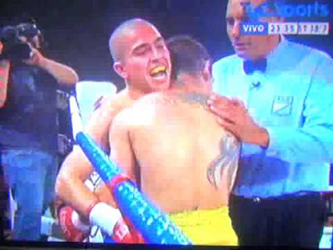 Elias El Macho Araujo vs  Jonathan Casafu en Venado Tuerto por TyC Sports 28 11 15