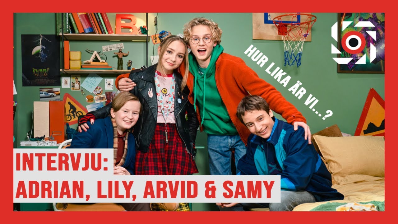 Nya Bert 2021 – Intervju med Arvid, Adrian maceus, Lily och Samy