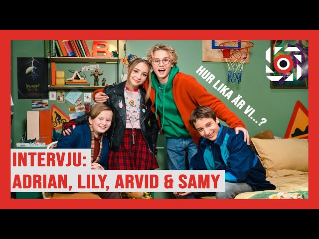 Nya Bert 2021 – Intervju med Arvid, Adrian maceus, Lily och Samy