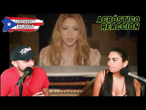 Shakira - Acróstico (Official Video Reacción)