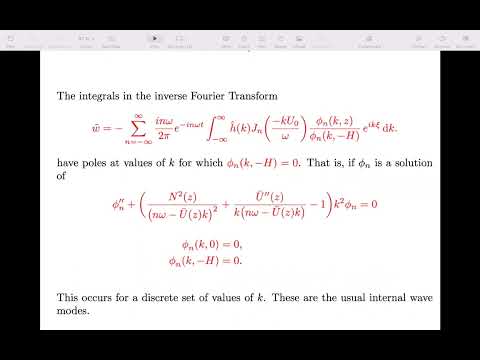 Eddies and Waves: "Internal-Wave Generation by Tide-Topography Interacti..." by Prof. Dr. Kevin Lamb
