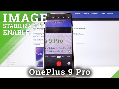 How to Activate Image Stabilization on OnePlus 9 Pro – Picture Settings