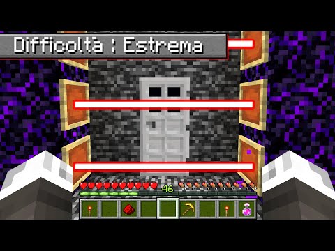 HO CREATO UNA PORTA IMPOSSIBILE DA APRIRE - Minecraft ITA