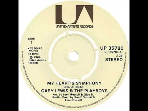 UK New Entry 1975 (34) Gary Lewis And The Playboys - My Heart's Symphony