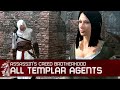 Assassin's Creed Brotherhood - All Templar Agents Walkthrough
