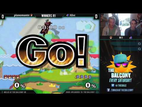 Melee @ the Balcony 81 - Winners R1 ft. Alist (Falco) VS pianomanty (Marth)